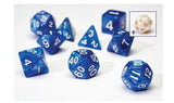 Sirius Dice Set Pearl Blue Acrylic - Dice & Accessories