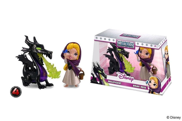 Sleeping Beauty - Briar Rose & Maleficent 4 Metals 2-Pack - Metal Figures & Vehicles