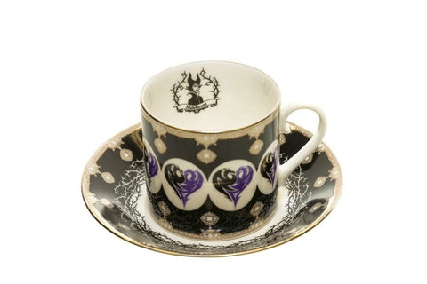 Sleeping Beauty - Maleficent Cup & Saucer Set - Homewares