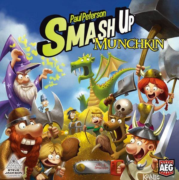 Smash Up Munchkin - Card Game