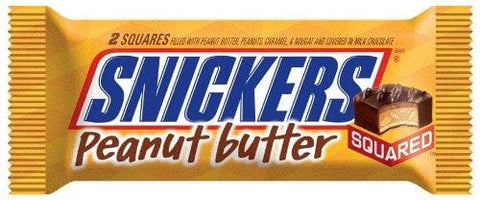 Snickers Peanut Butter Squared Candy Bar - Candy
