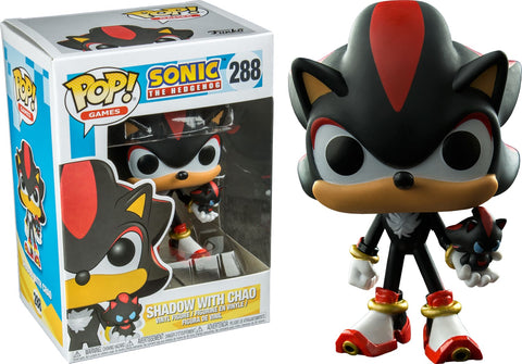 Sonic - Shadow w/Chao Pop! !E RS - Pop! Vinyl