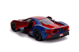 Spider-Man - 2017 Ford GT 1:32 Hollywood Ride - Metal Figures & Vehicles