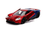 Spider-Man - 2017 Ford GT 1:32 Hollywood Ride - Metal Figures & Vehicles