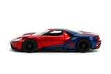 Spider-Man - 2017 Ford GT 1:32 Hollywood Ride - Metal Figures & Vehicles