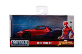 Spider-Man - 2017 Ford GT 1:32 Hollywood Ride - Metal Figures & Vehicles