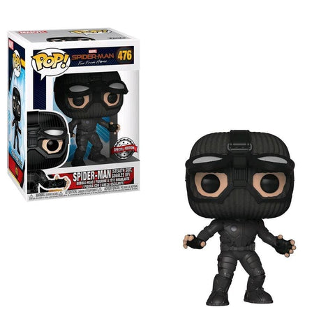 Spider-Man: FFH - Stealth Suit Goggles Up US Exclusive Pop! Vinyl [RS] - Pop! Vinyl