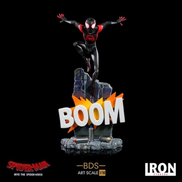 Spider-Man: Into the SpiderVerse - Miles Morales Battle Diorama 1:10 Scale Statue - Premium Statue