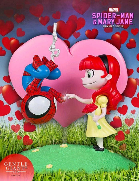 Spider-Man - SpiderMan & Mary Jane Animated Statue - Premium Statue