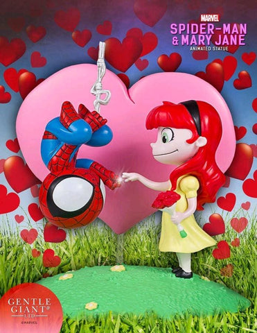Spider-Man - SpiderMan & Mary Jane Animated Statue - Premium Statue