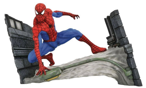 Spider-Man - Spider-Man Webbing PVC Gallery Diorama - Vinyl Statue