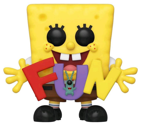 Spongebob - Spongebob with FUN US Exclusive Pop! Vinyl [RS] - Pop! Vinyl