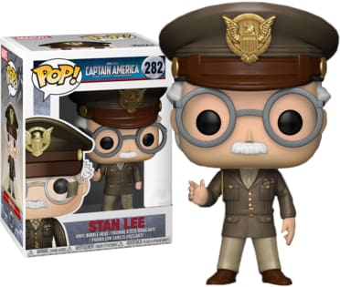 Stan Lee - Cameo Captain America 1 Pop! !E R - Pop! Vinyl