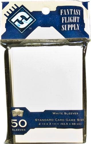 Standard Card Sleeves White - Card Game