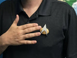Star Trek: Tng - Communicator Badge Prop Replica - Replica & Dolls