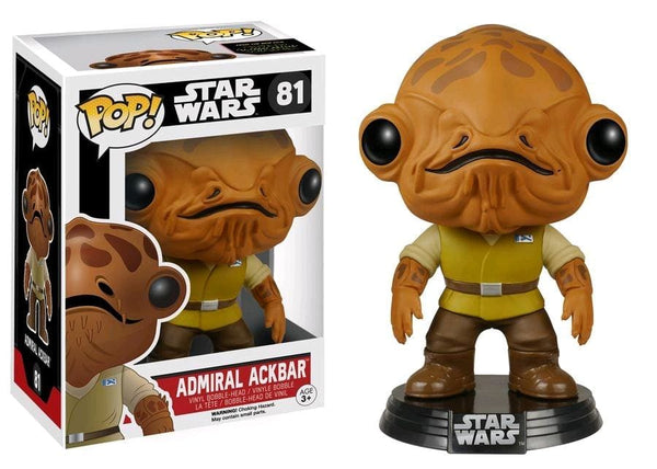 Star Wars - Admiral Ackbar Ep 7 Pop! Vinyl Figure - Pop! Vinyl