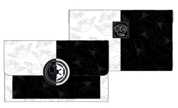 Star Wars - Black & White Yoda and Darth Vader Purse - Bags & Accessories