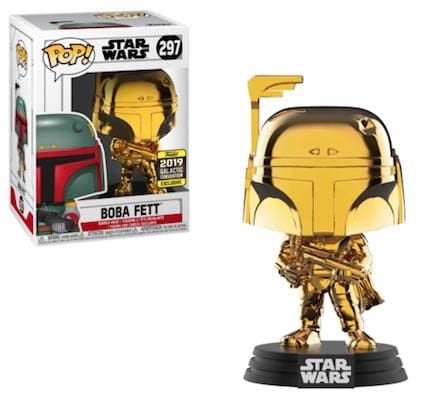Star Wars - Boba Fett Gold Chrome Pop! RS - Pop! Vinyl