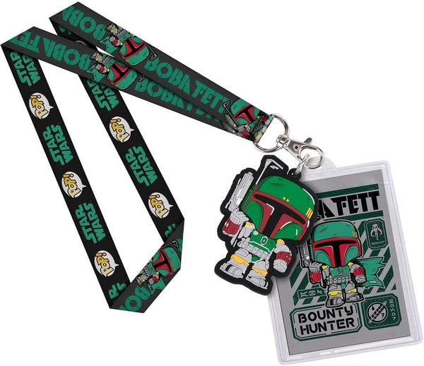 Star Wars - Boba Fett Pop! Lanyard - Bags & Accessories