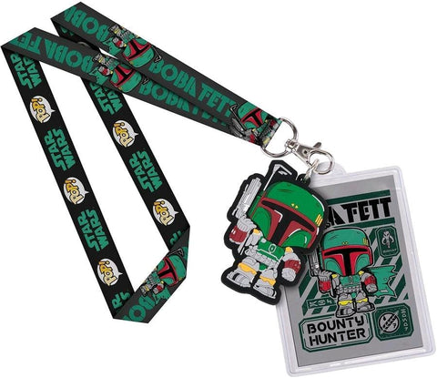 Star Wars - Boba Fett Pop! Lanyard - Bags & Accessories