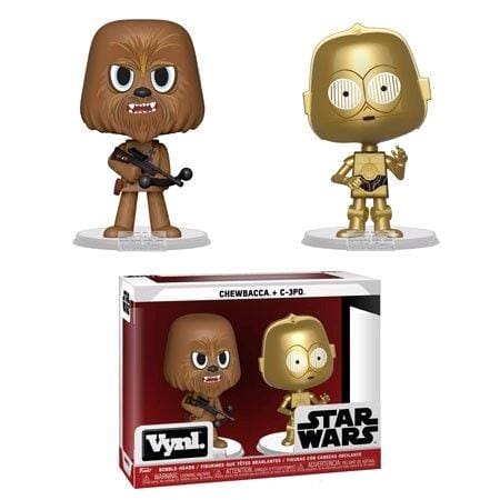 Star Wars - Chewbacca & C-3PO Vynl. - Vinyl Figure