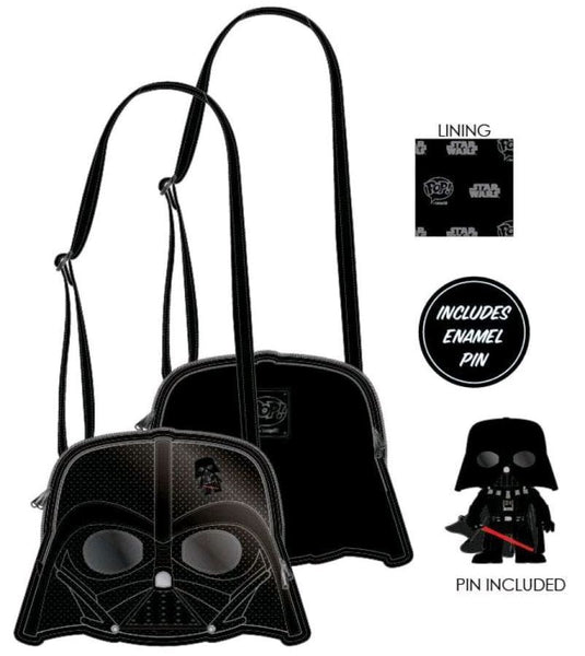 Star Wars - Darth Vader Pin Collector Crossbody with Pin - Bags & Accessories