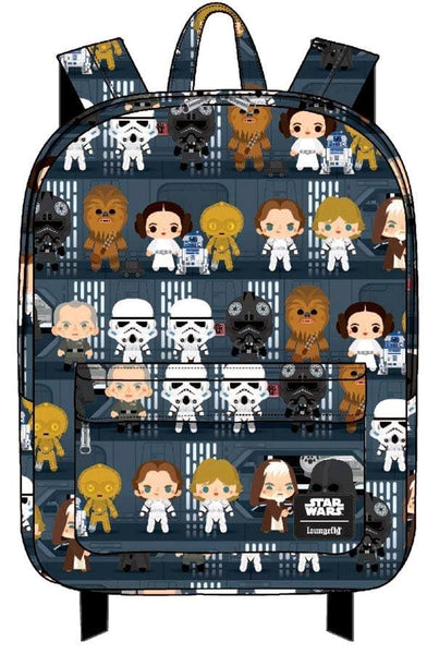 Star Wars - Death Star Chibi Print Backpack - Bags & Accessories