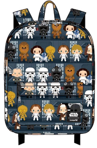 Star Wars - Death Star Chibi Print Backpack - Bags & Accessories