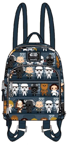 Star Wars - Death Star Chibi Print Mini Backpack - Bags & Accessories