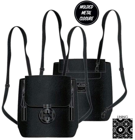 Star Wars - Empire Black Convertible Backpack - Bags & Accessories