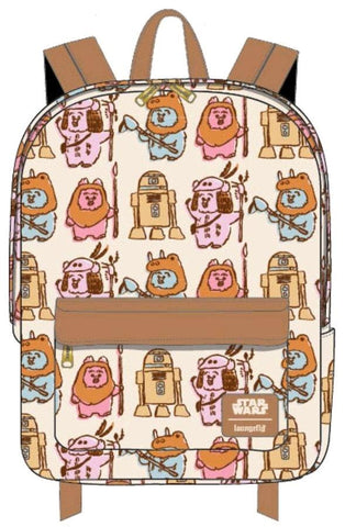 Star Wars - Ewoks Pastel Backpack - Bags & Accessories