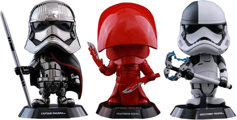Star Wars - First Order Episode VIII The Last Jedi Cosbaby Set of 3 - Vinyl Figure