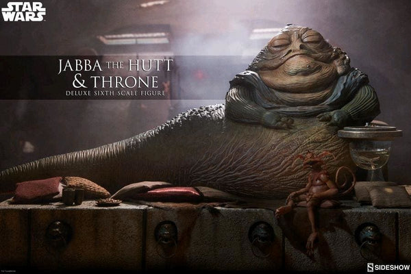Star Wars - Jabba the Hutt & Throne 1:6 Action Figure - Premium Action Figure