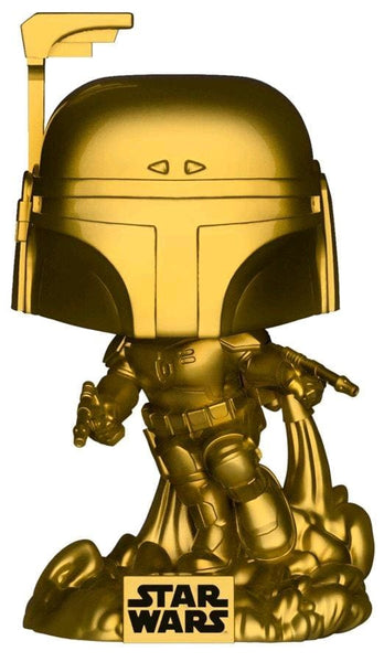 Star Wars - Jango Fett Gold Metallic (US Exclusive) Pop! Vinyl Figure - Pop! Vinyl