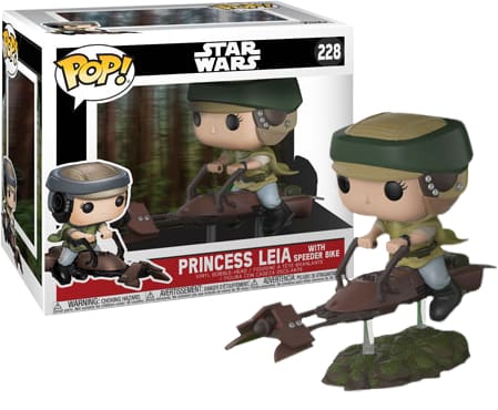 Star Wars - Leia on Speeder Bike Pop! Dlx - Pop! Vinyl