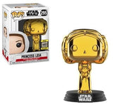 Star Wars - Princess Leia Gold Chrome Pop!RS - Pop! Vinyl