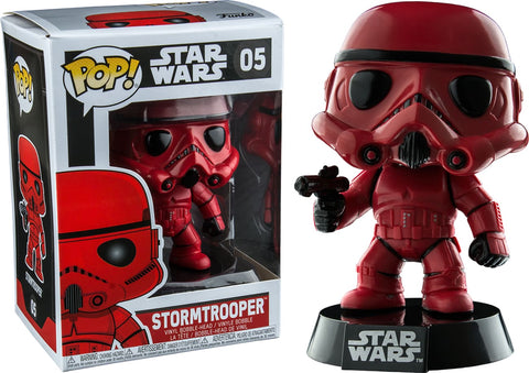 Star Wars - Red Stormtrooper Us Exclusive Pop! Vinyl [Rs] - Pop! Vinyl
