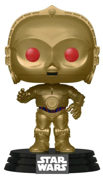 Star Wars: Rise of Skywalker - C-3PO Red Eyes Metallic Pop! Vinyl Figure - Pop! Vinyl