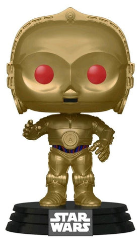 Star Wars: Rise of Skywalker - C-3PO Red Eyes Metallic Pop! Vinyl Figure - Pop! Vinyl