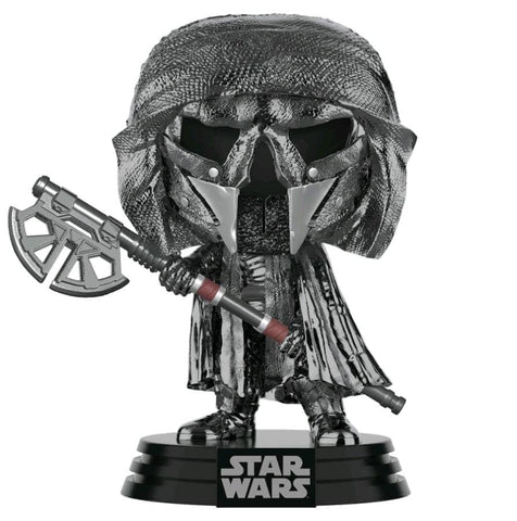 Star Wars: Rise of Skywalker - Knight of Ren Axe Hematite Chrome Pop! Vinyl Figure - Pop! Vinyl
