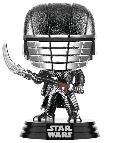 Star Wars: Rise of Skywalker - Knight of Ren Scythe Hematite Chrome Pop! Vinyl Figure - Pop! Vinyl