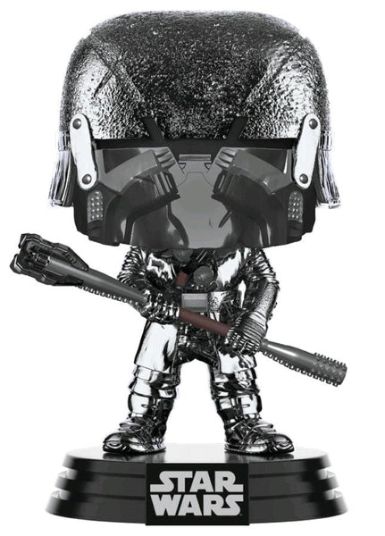 Star Wars: Rise of Skywalker - Knight of Ren War Club Hematite Chrome Pop! Vinyl Figure - Pop! Vinyl
