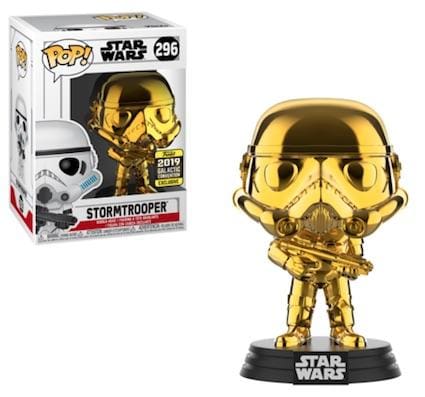 Star Wars - Stormtrooper Gold Chrome Pop! RS - Pop! Vinyl