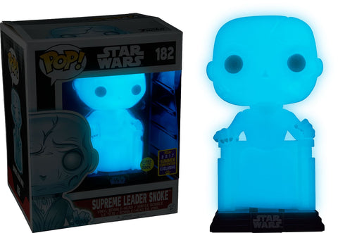 Star Wars - Supreme Leader Snoke Holographic Glow 6 SDCC 2017 US Exclusive Pop! Vinyl [RS] - Pop! Vinyl