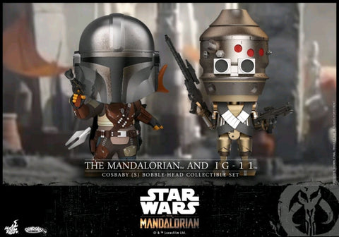 Star Wars: The Mandalorian - The Mandalorian & IG-11 Cosbaby Set - Vinyl Figure