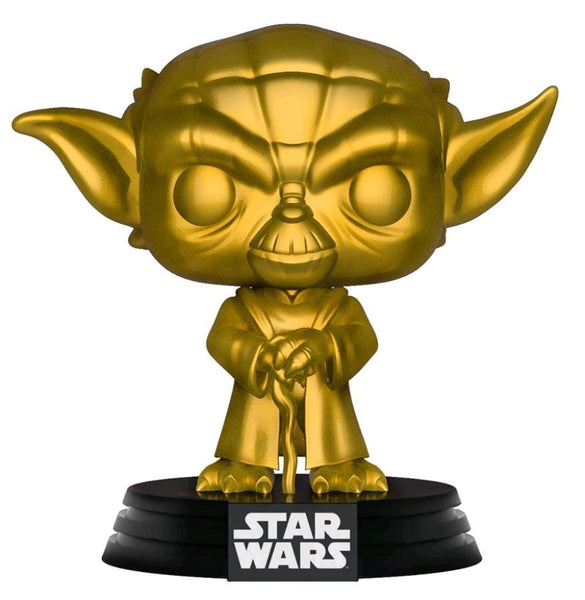 Star Wars - Yoda Gold Metallic (US Exclusive) Pop! Vinyl Figure - Pop! Vinyl