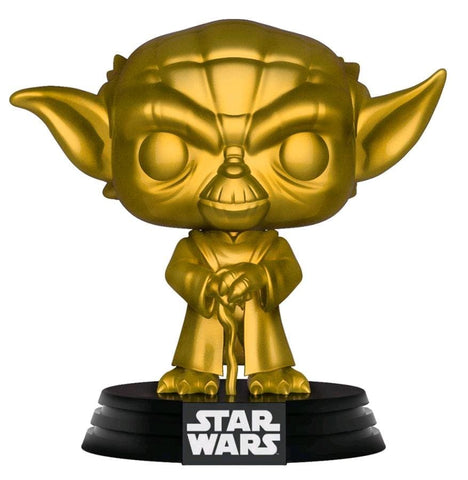Star Wars - Yoda Gold Metallic (US Exclusive) Pop! Vinyl Figure - Pop! Vinyl