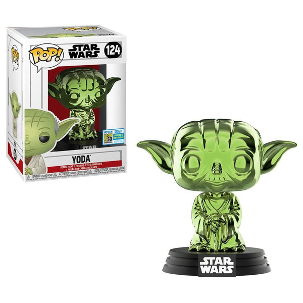 Star Wars - Yoda (Green Chrome) Pop! SD19 RS - Pop! Vinyl