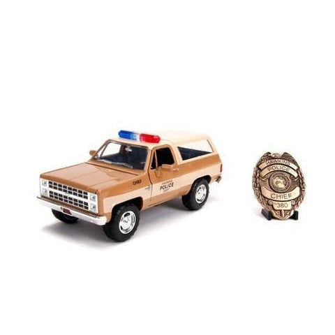 Stranger Things - 1980 Chevy K5 Blazer 1:24 Hollywood Ride - Metal Figures & Vehicles