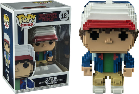 Stranger Things - Dustin 8-Bit Pop! !e Rs - Pop! Vinyl